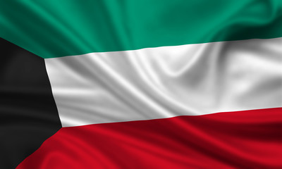 Flag of Kuwait Fahne Flagge