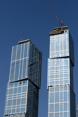 Obraz premium Moscow City