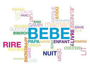 Obraz premium słowo dziecko