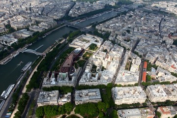 Paris vu de la tour Eiffel