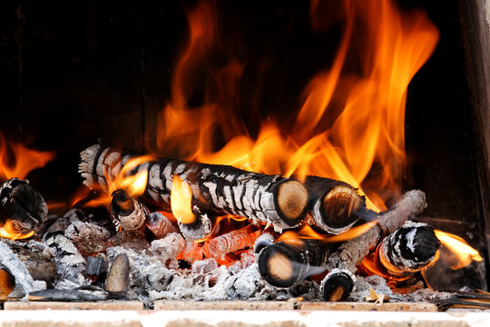 feu de bois