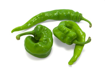 Green peppers