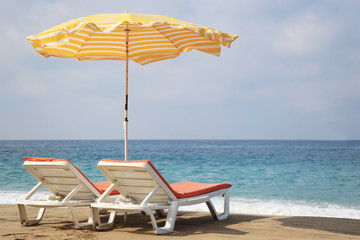 dream vacation on the beach