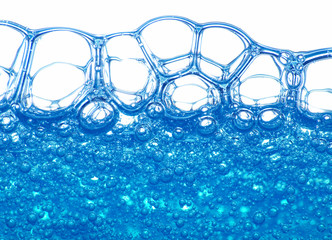 Wasser mit Luftblasen