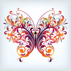 abstract butterfly