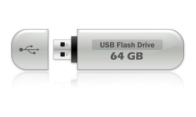 USB flash memory stick 64 GB