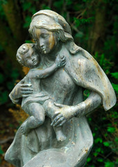 Obraz premium Grabfigur