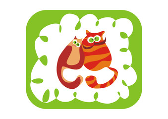 Кот и кошка / Cats