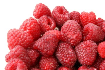 raspberries for tasty aromatic juice