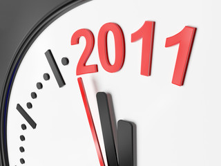Il nuovo anno 2011 sta arrivando