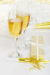 new years champagne