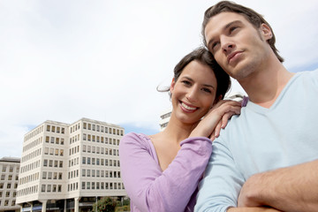 Portrait d'un jeune couple