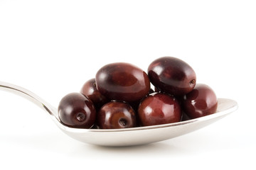 Cucchiaio di olive nere