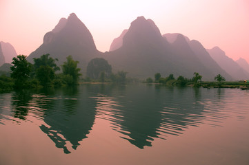 Yangsho landscape with clipping paths