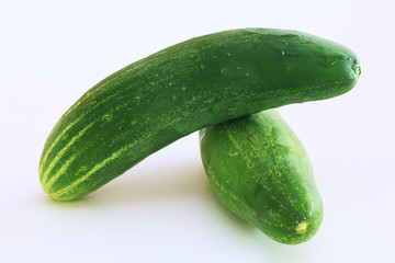 Cucumbers in a pair