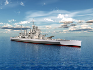 Historisches Kriegsschiff © Michael Rosskothen