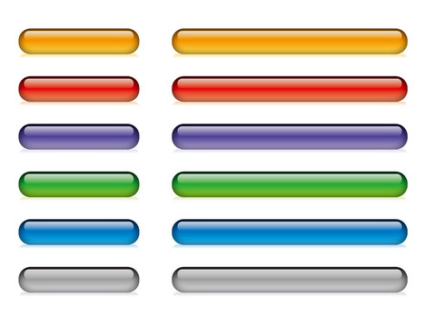 glossy buttons