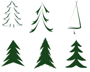 grüne Weihnachtsbaum Weihnachten