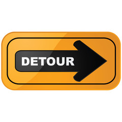 Detour sign