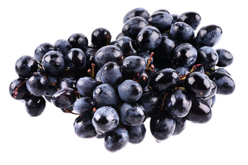 blue grapes