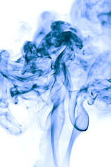 Abstract background of beautiful Blue Smoke