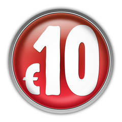 10 Euro Button