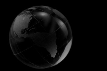 Transparent globe