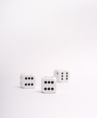 white dice