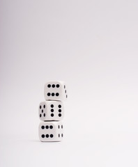white dice