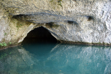 Cave and water
