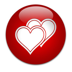 Red Button Hearts