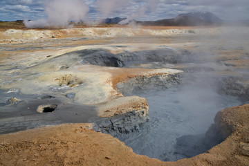 Leirhnjukur crater