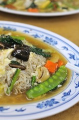 Chinese vegetarian bee hoon