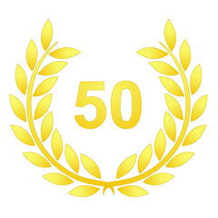 Lauriers pour commémoration 50 ans