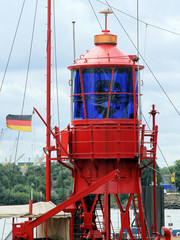 Seezeichen in Hamburg an der Elbe