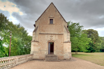 Fototapeta na wymiar Chapelle du château de Bénouville