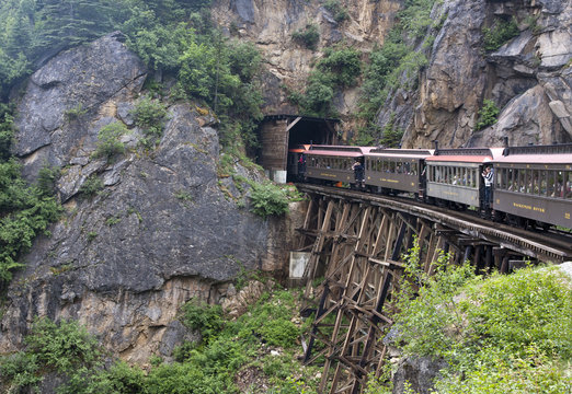 train and tunnel