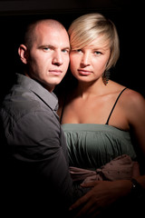 Fototapeta premium Paar Low Key