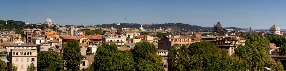 Fototapeta na wymiar Rzym Panorama