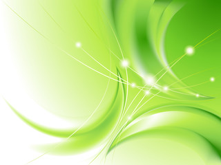 Abstract green background (no mesh, EPS8)