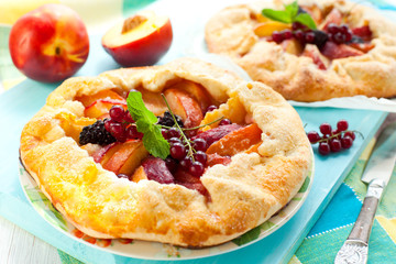 fruit galette