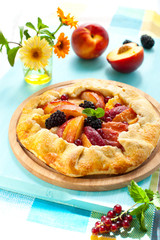 fruit galette