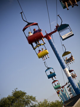 Skyride At The Ohio State Fair