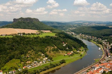 Lilienstein im Elbsandsteingebirge © UbjsP