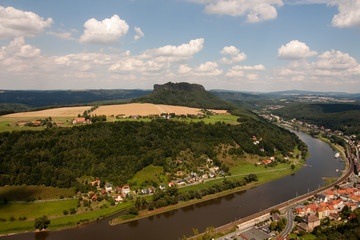 Lilienstein im Elbsandsteingebirge