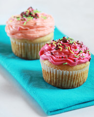 Cupcakes gâteaux à la crème
