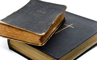 Two ancient bibles
