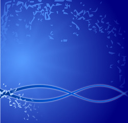 blue night background