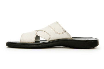 Fototapeta premium Summer shoes isolated on the white background