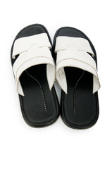 Summer shoes isolated on the white background